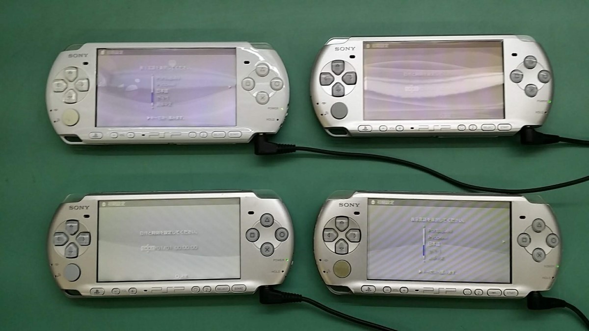 大阪店舗 SONY PSP-3000 ▼4台セット ▽70916