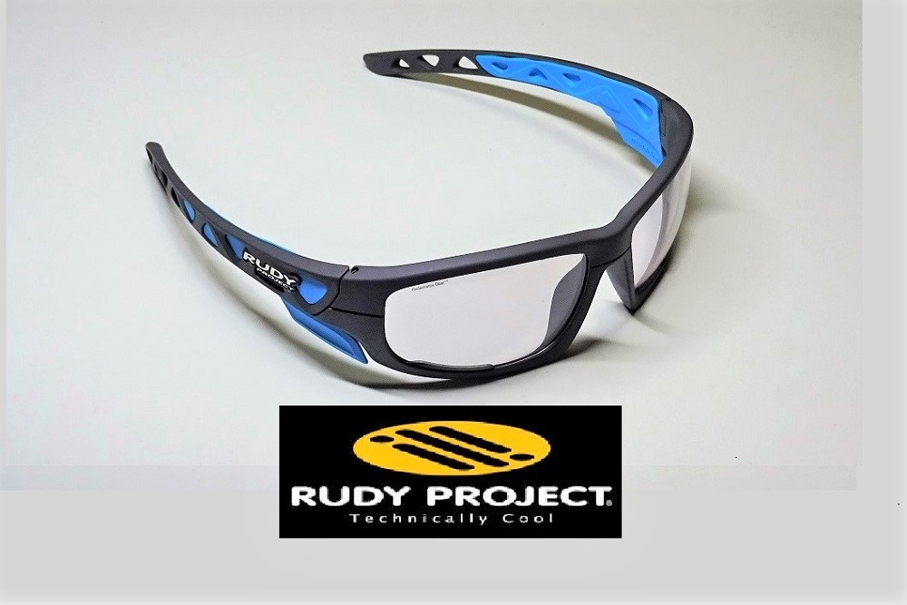 新品 RUDY PROJECT 調光レンズ サングラス AIRGRIP 試着のみ サイクリング MTB ロードバイク 調光クリアレンズ アイウェア ルディ 現行 