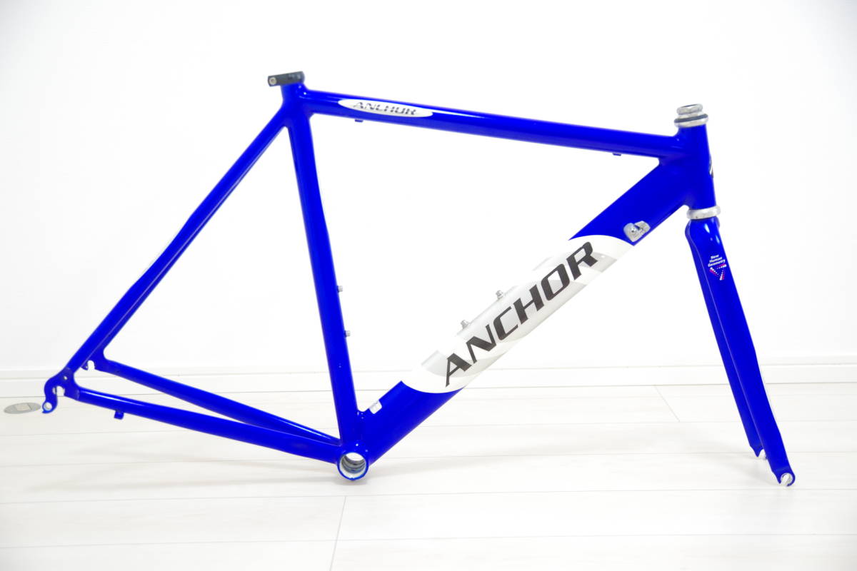 美品 ANCHOR アンカー エアロアルミロードフレーム BRIDGESTONE(ロード 