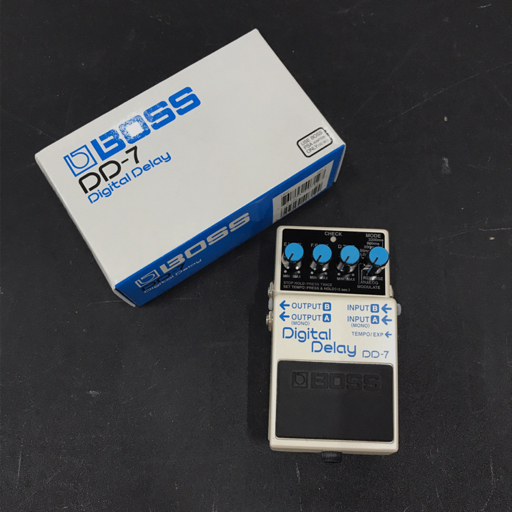 爆買い，正規品 BOSS ボス DD-7 Digital Delay デジタルディレイ エフェクター 本体 元箱付き み(ディレイ)｜売買されたオークション情報、yahooの商品情報をアーカイブ公開 - オークファン エフェクター
