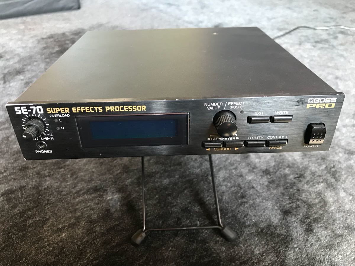 BOSS SE-70【純正アダプター・マニュアル付】動作確認済み BOSS マルチエフェクター - SE-70 se-70」の落札相場・落札価格 Yahoo