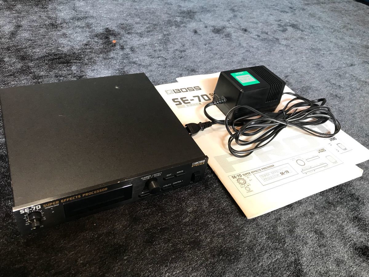 BOSS マルチエフェクター - SE-70 se-70」の落札相場・落札価格 Yahoo