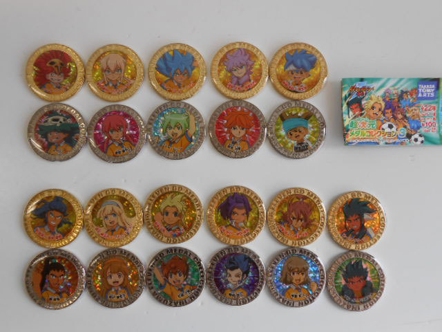 ♯Jpv08ROイナズマイレブンGO超次元メダルコレクション3全22種金
