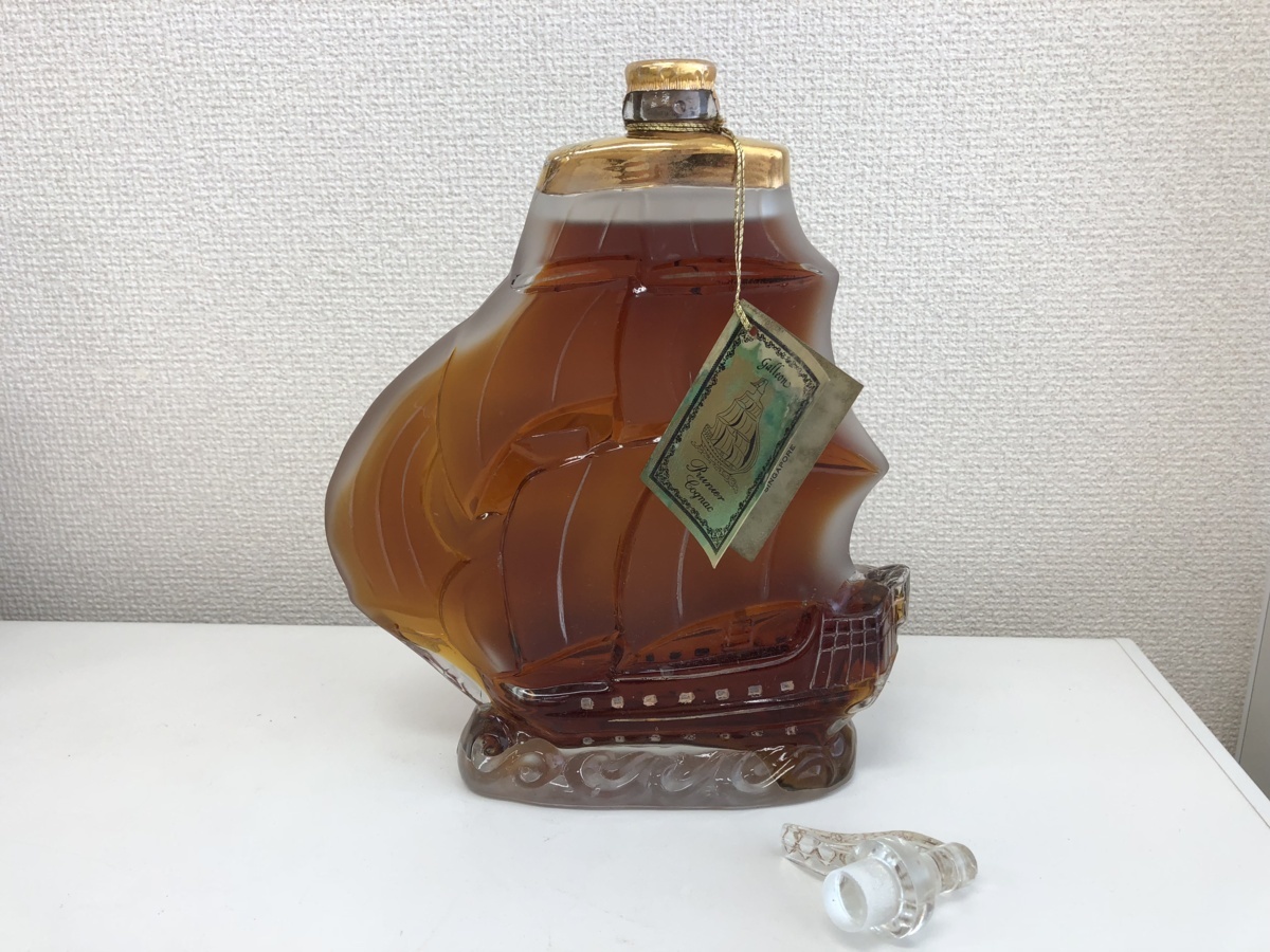 Prunier galleon プルニエ ガレオン シップボトル 船 ブランデー 替栓