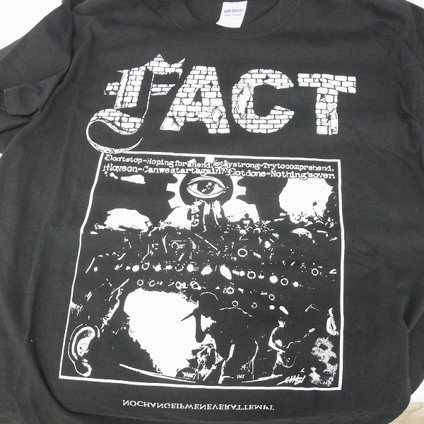 FACT KTHEAT/ファクト ロゴ/ツアー他 バンドTシャツ/L/XL/5点セット