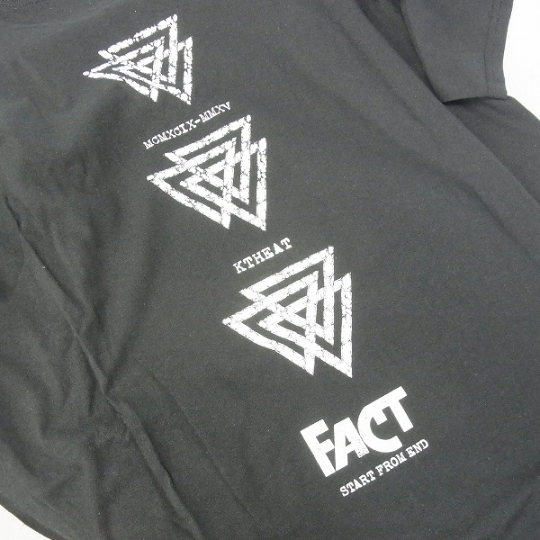 FACT Tシャツ 4点セット FACT KTHEAT/ファクト ロゴ/ツアー他 バンドTシャツ/L/XL/5点セット
