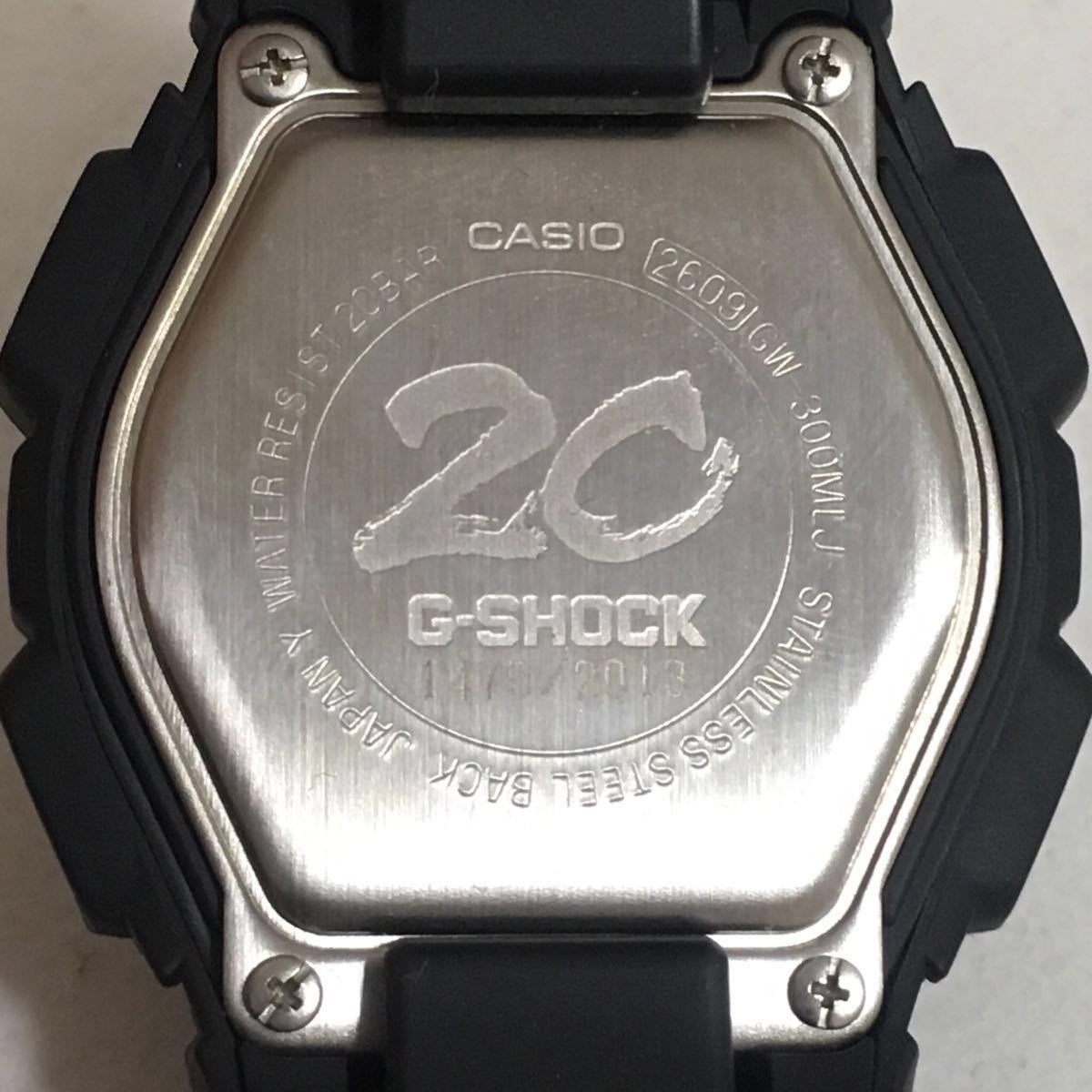 G-SHOCK GW-300MLJ-1JF 公式通販 20th Tribute Series 20周年 買った 