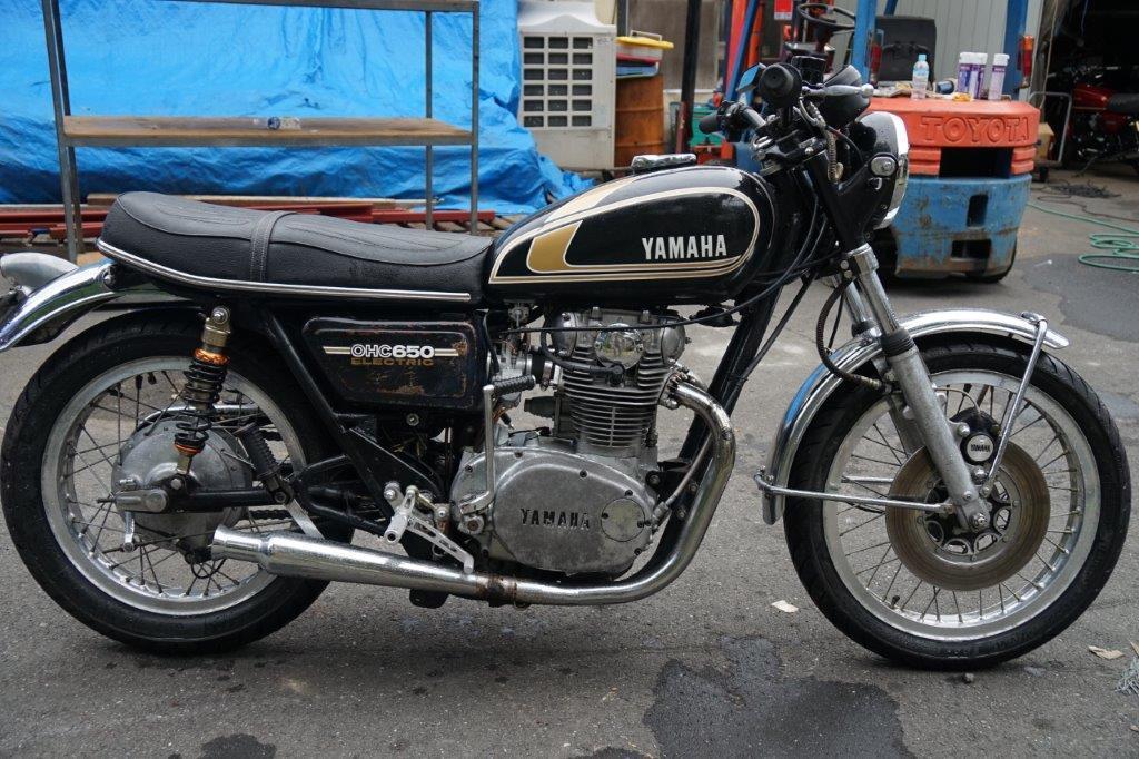 2/34/110 ヤマハXS650B TX650 10周年記念第二弾 ＃12 1円スタート