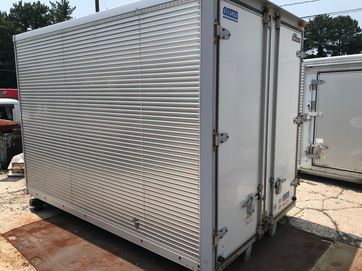お買い得，人気】 福岡発NO213 保冷バン アルミ箱 バイク倉庫 トラック 