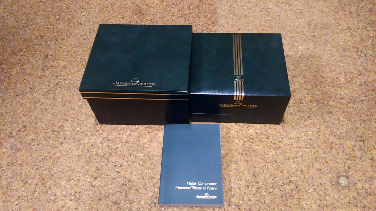 純正】JAEGER-LECOULTRE ジャガールクルト☆箱 BOX ケース 時計ケース