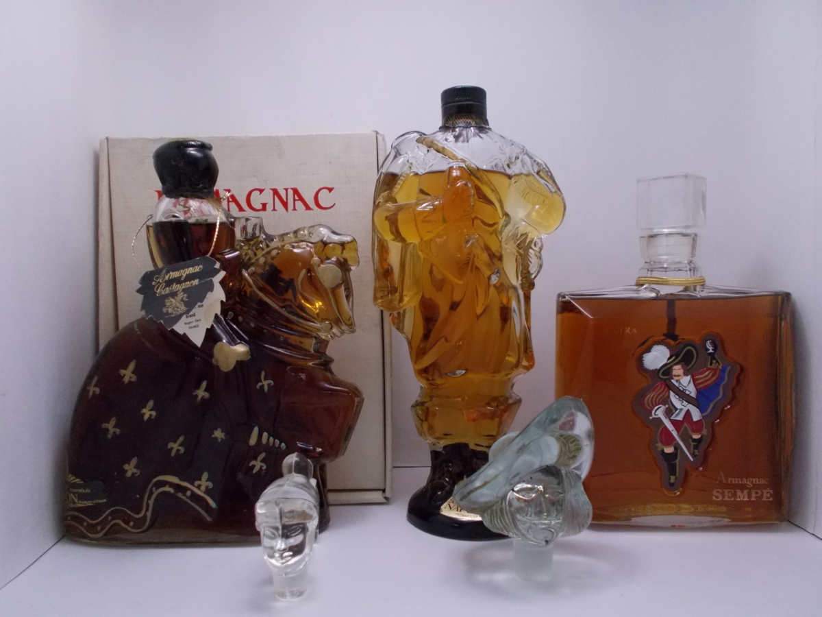 古酒 アルマニャック 3本セット ARMAGNAC CASTAGNON カスタニョン