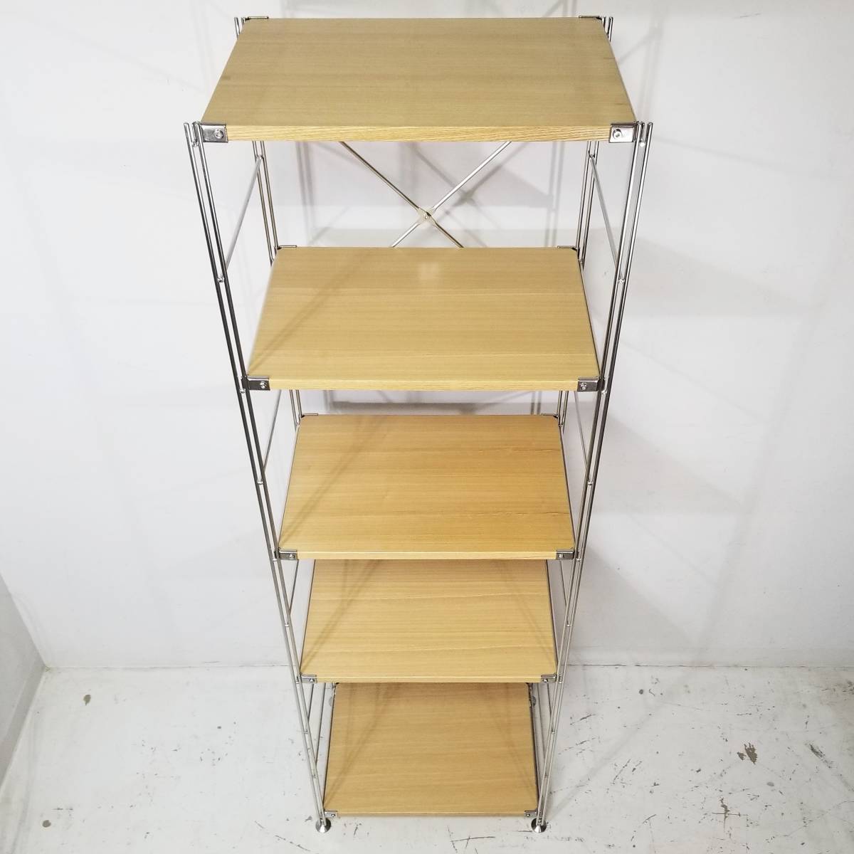 ステンレスユニットシェルフ 無印良品 | 大 ワイド ステンレス棚セット 