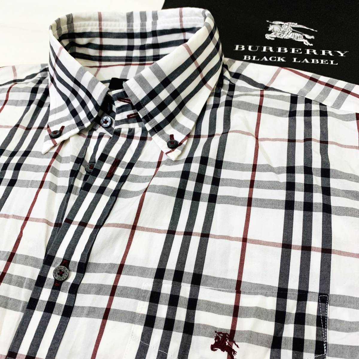BLACK バーバリーブラックレーベル LABEL BURBERRY バーバリー 美品 