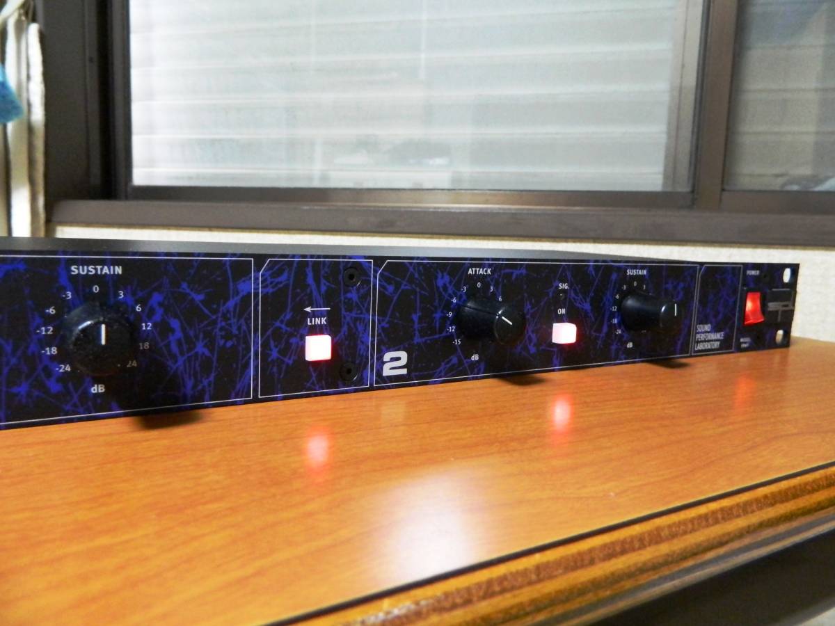 ◆未使用　美品◆SPL Transient Designer 2◆トランジエントデザイナー2 録音 テクノ ハウス トランジェント プロセッサー コンプレッサー
