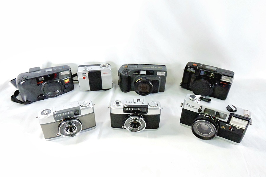 新作入荷，100%新品 東京 OLYMPUS オリンパス PEN EE-3など コンパクトフィルムカメラセット(コンパクトカメラ)｜売買されたオークション情報、yahooの商品情報をアーカイブ公開 - オークファン コンパクトカメラ
