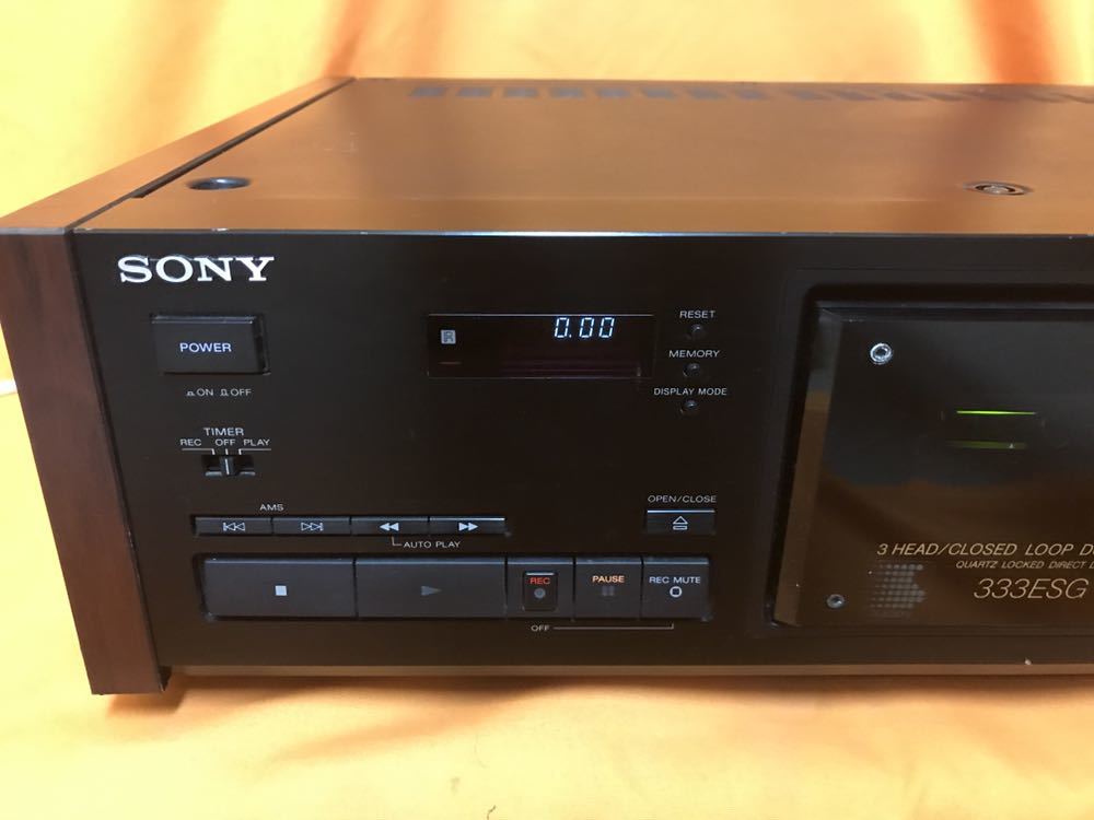 SONY ソニー TC-K333ESG カセット ジャンク JSONY TC-K カセットデッキ