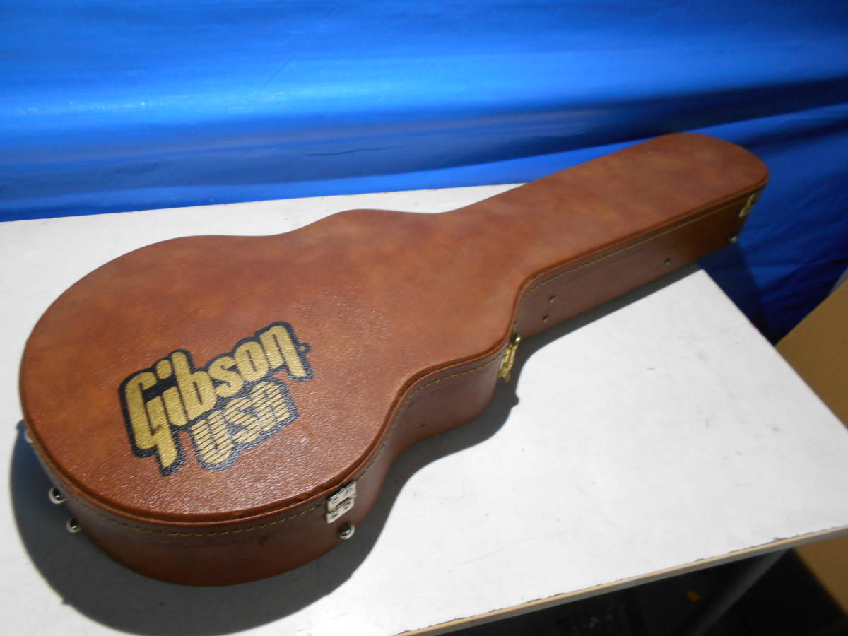 Gibson USA ギブソン レスポール用 ブラウン ハードケース ギブソン 