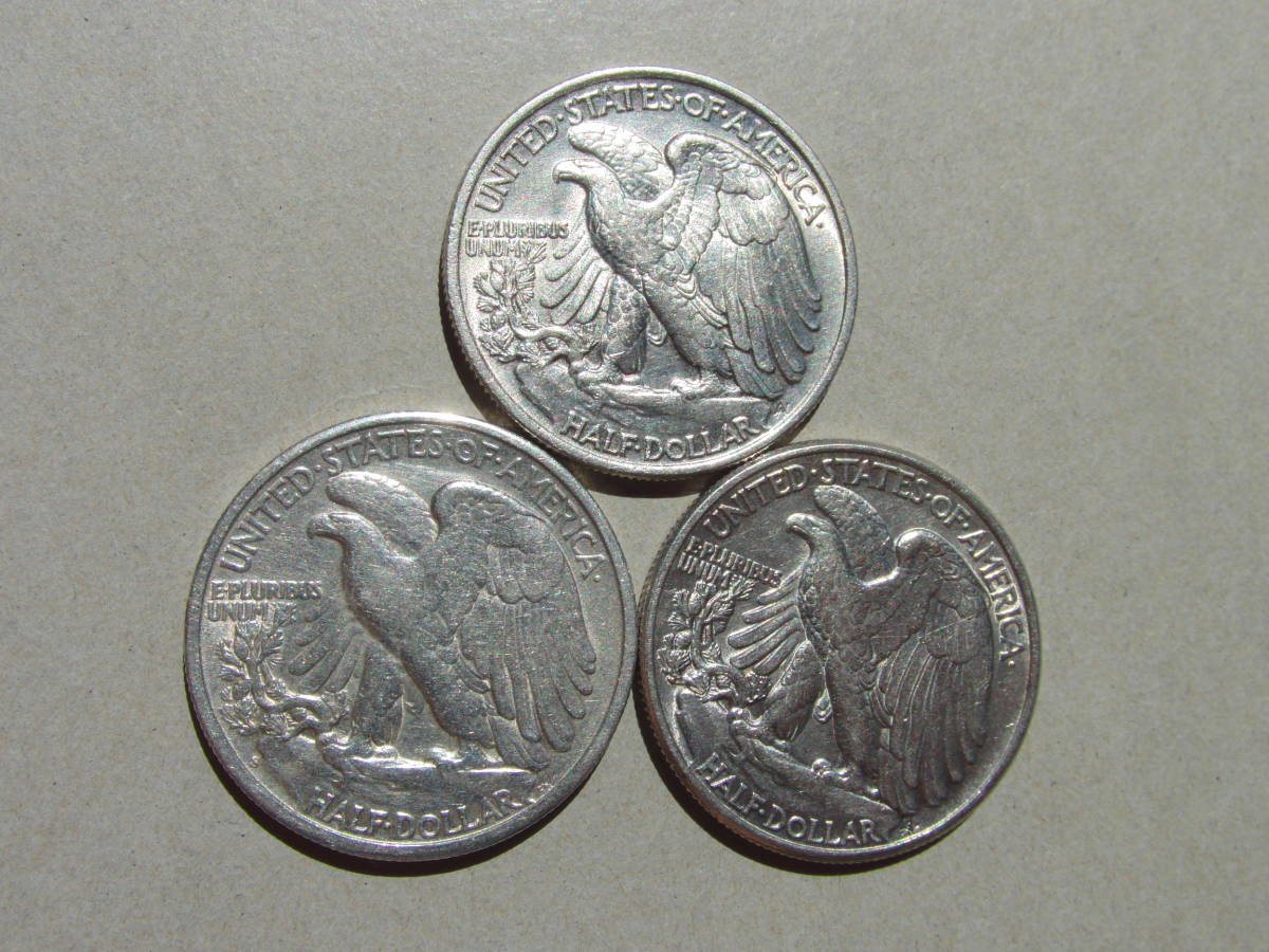 1943-S Walking Liberty Half Dollar 50C ハーフダラー 銀貨 メルカリ 