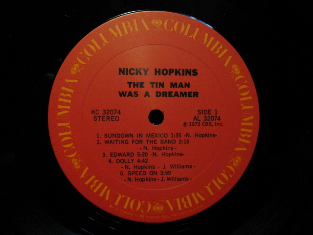 NICKY HOPKINS(ニッキー・ホプキンス) f/George Harrison◎夢見る人 