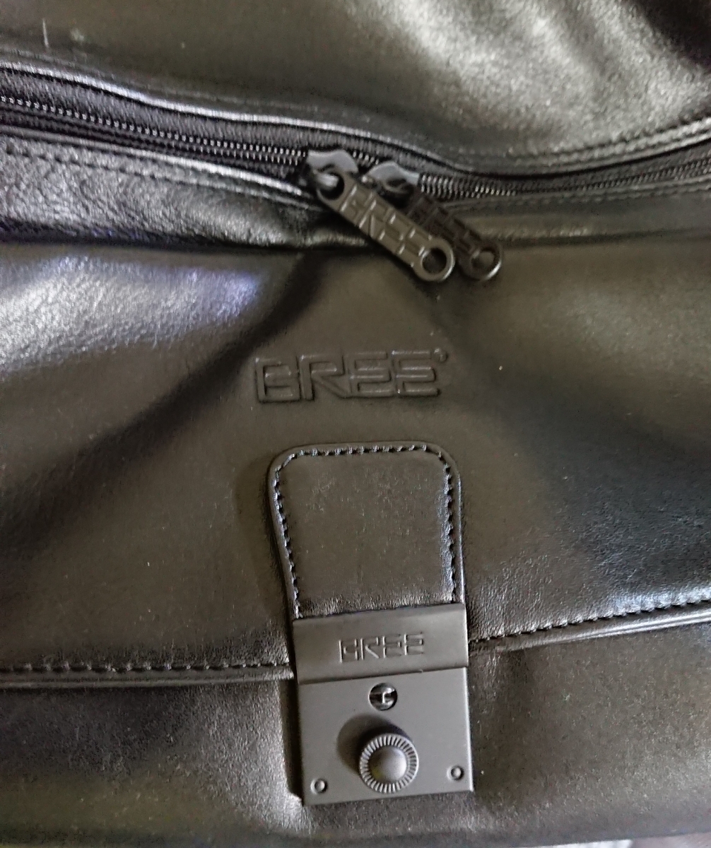 BREE ブリー レザー 黒 革 ボストンバッグ旅行バッグ 未使用 【正規品
