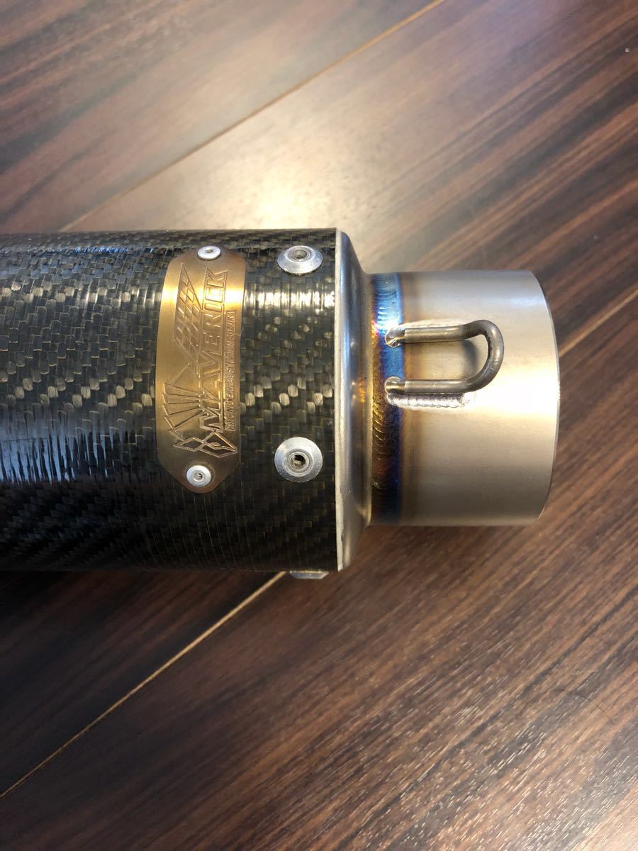 マーベリック カーボンサイレンサー MV83 300mm 60.5 GPZ900R Mv83