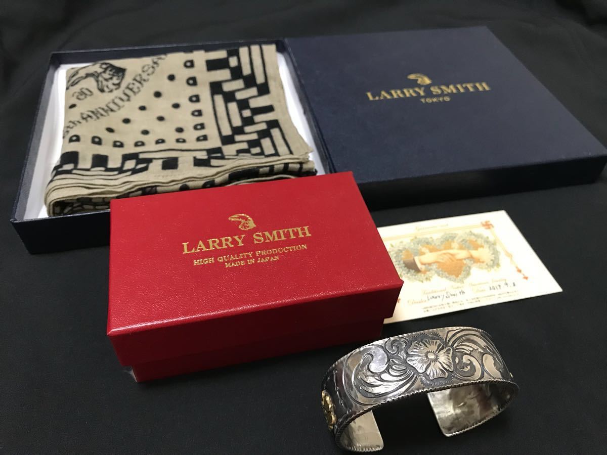 ラリースミス ワンオフ larrysmith ベルト 一点物 初期 SQUARE BUCKLE 