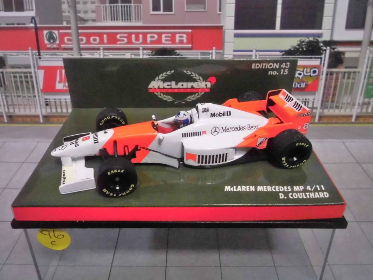  1/43 マクラーレン MP4/11 最後のマルボロ カラー #8 デビッド クルサード 1996(レーシングカー)｜売買されたオークション情報、yahooの商品情報をアーカイブ公開 - オークファン レーシングカー