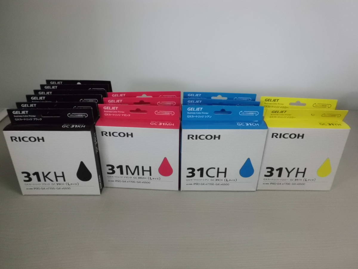 リコー（RICOH） RICOH 純正インク 1個 ブラック GC31KH 大容量 0 GX