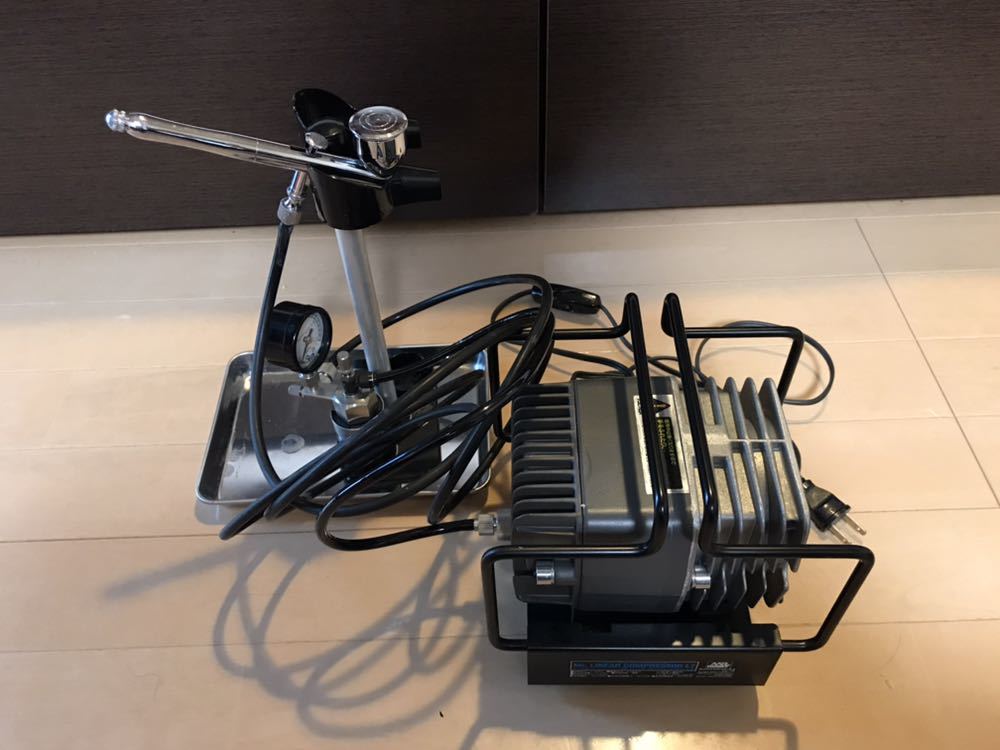 Mr hobby リニアコンプレッサー L7 エアブラシ塗装システム セット