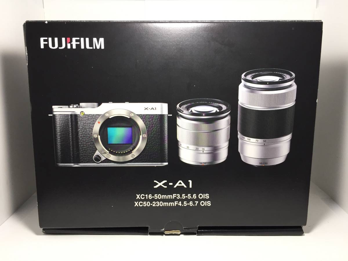 美品・元箱】 FUJIFILM ミラーレス一眼 X-A1 レンズキット XC16-50mmF3
