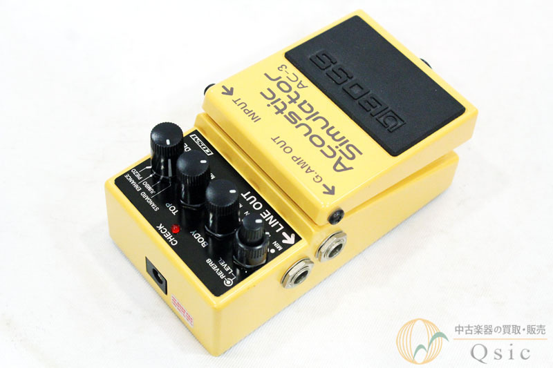 美品] BOSS AC-3 Acoustic Simulator 異なる4種類のサウンドを