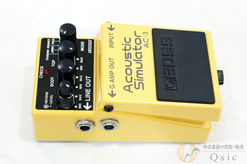 美品] BOSS AC-3 Acoustic Simulator 異なる4種類のサウンドを