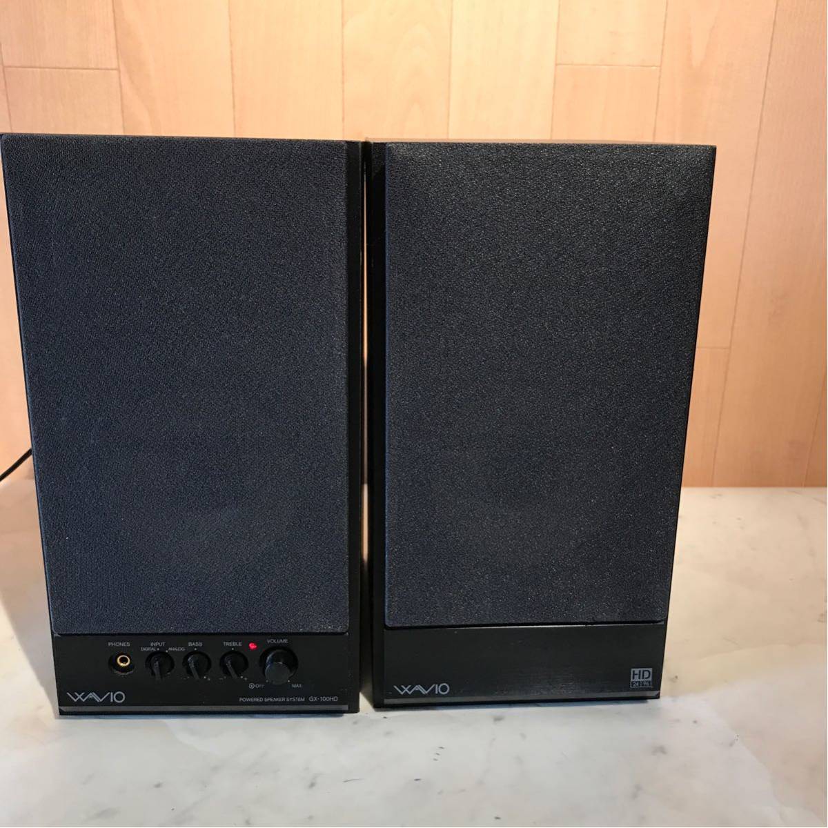 V49☆ ONKYO オンキヨー パワードスピーカーシステム GX-100HD ペア