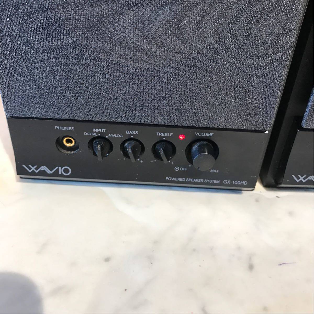 V49☆ ONKYO オンキヨー パワードスピーカーシステム GX-100HD ペア
