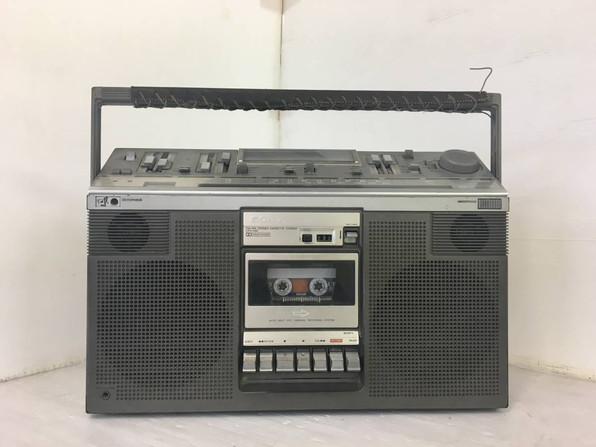 昭和 ソニー SONY CFS-686 高級 ステレオ ラジカセ CFS-686 - Yahoo
