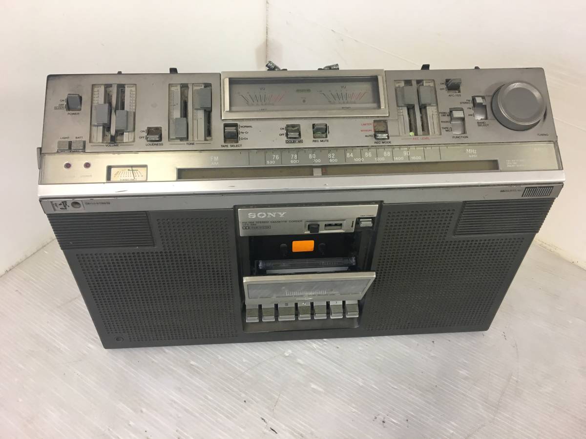 昭和 ソニー SONY CFS-686 高級 ステレオ ラジカセ CFS-686 - Yahoo