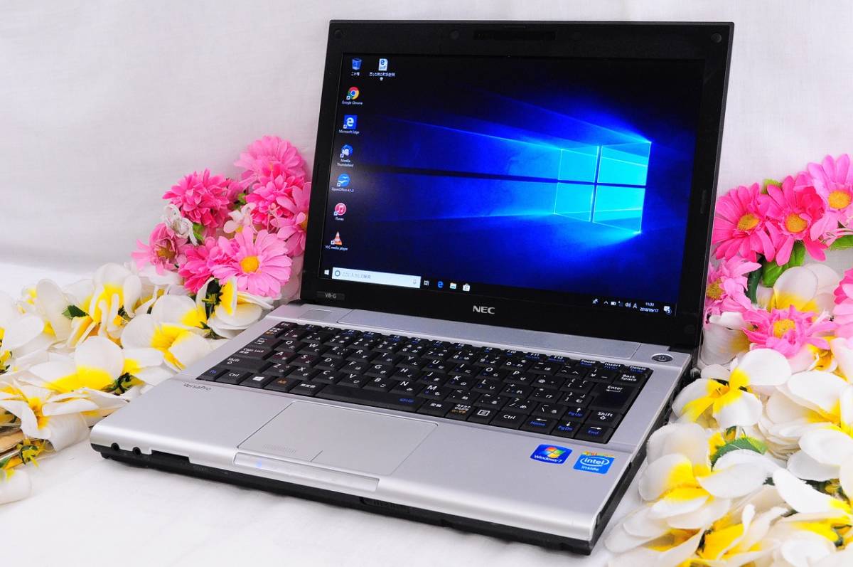 NEC VersaPro VK15EB-G Win10Pro SSD搭載 ☆良品☆NEC VersaPro VK15EB-G 最新Win10 大容量320GB 小型で軽量