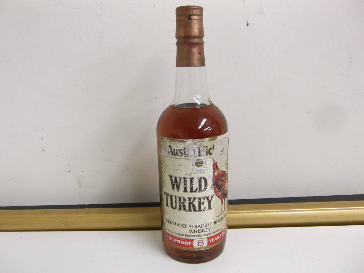 8年 TURKEY WILD ワイルドターキー 旧ボトル オールドボトル Wild