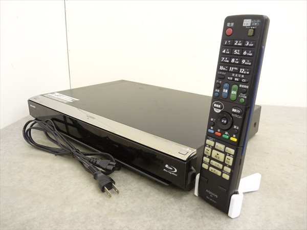 低価，得価 10年 シャープ/SHARP/AQUOS HDD/BDレコーダー BD-HDW43 リモコン付 2番組同時録画 管P653 #(シャープ)｜売買されたオークション情報、yahooの商品情報をアーカイブ公開 - オークファン シャープ