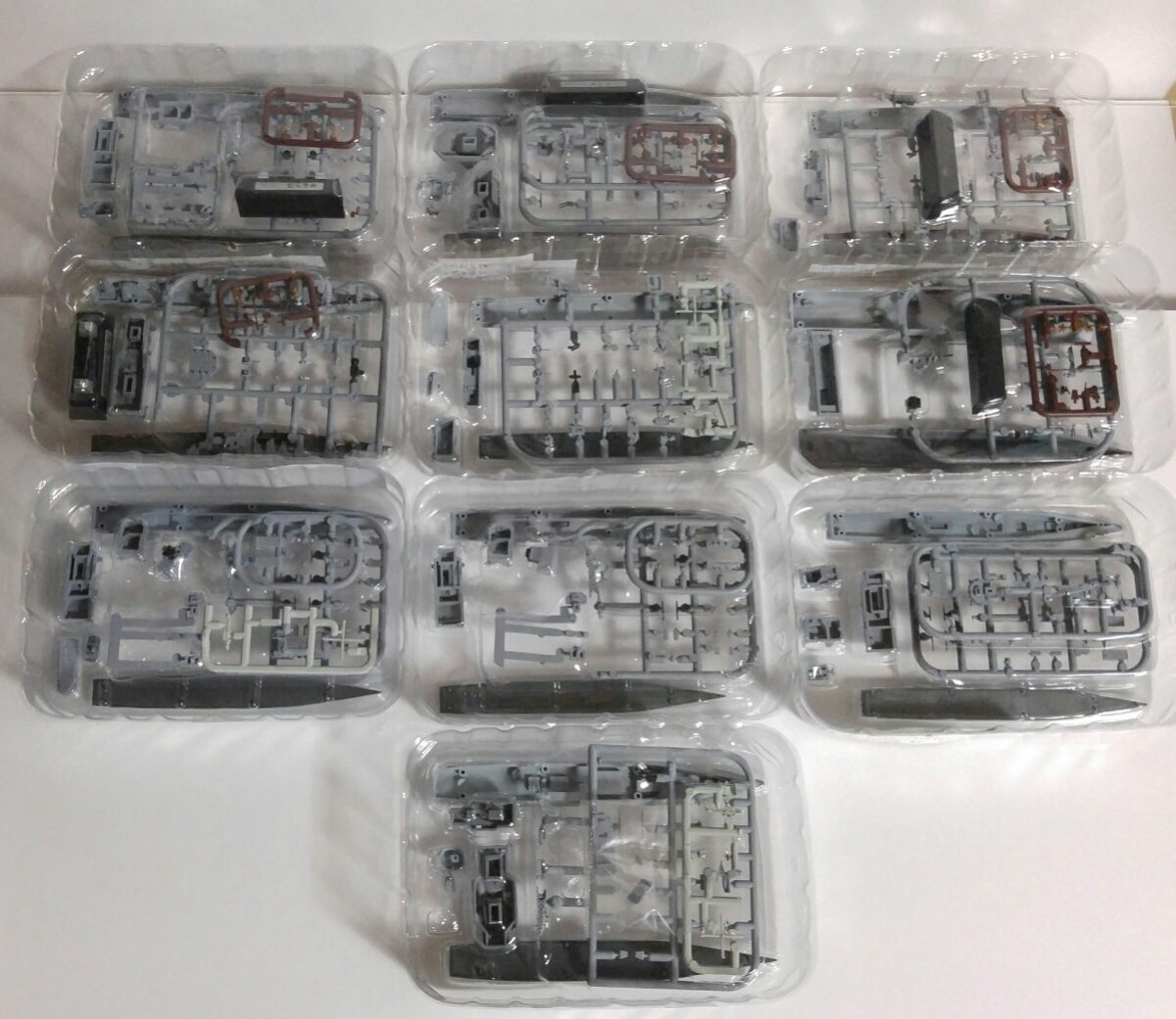 シークレット 入 現用艦船キットコレクション 10個セット くらま きりしま はたかぜ はるさめ あしがら しもきた むらさめ たかなみ セット