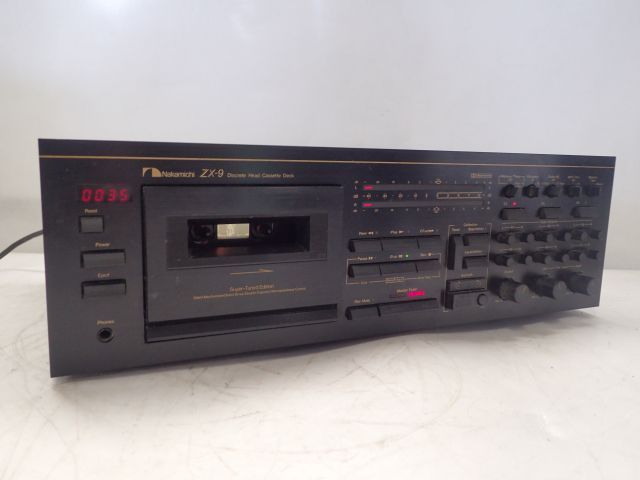 Nakamichi ナカミチ カセットデッキ ZX-9 ▽ 53A76-9 【公式通販】