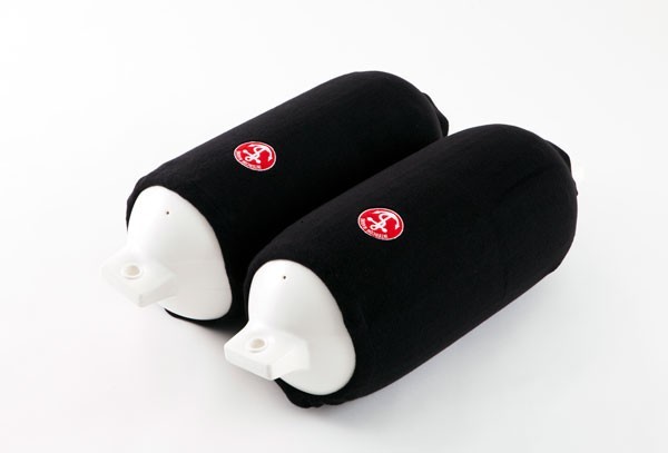 大型ボートフェンダー 275mm×760mm(T-5) 2Ppcsセット カバー・ロープ付!　