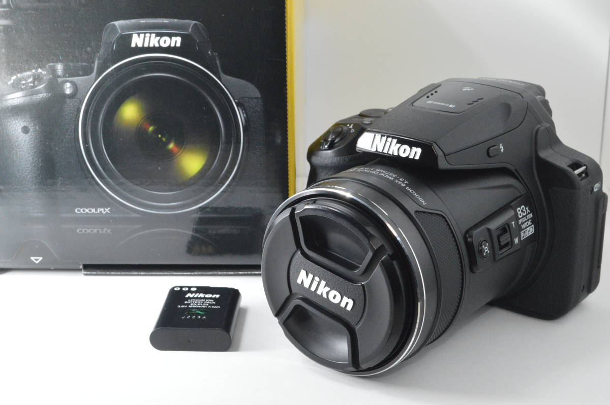 Nikon COOLPIX P900 黒 元箱付 極上美品 #FE16 Nikon COOLPIX P900 黒 ☆