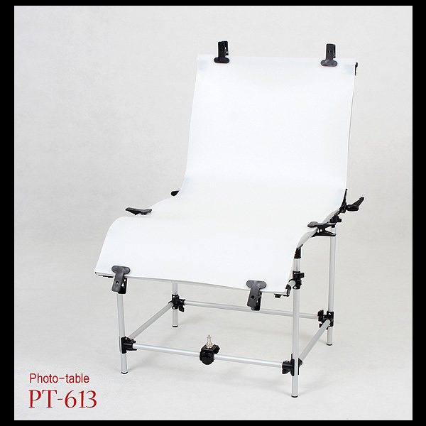 ■商品撮影用／フォトテーブル　Ptoto Table　PT-613　（大きさ：60×130㎝）／①