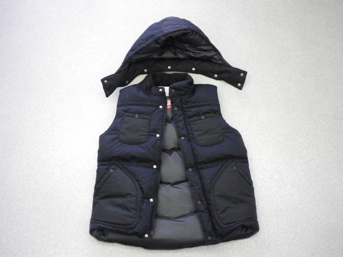  08D50 WHITE MOUNTAINEERING ウィンドストッパー シリコン コーティング ダウン ベスト 2 ブラック WM1173213(ジャケット、上着)｜売買されたオークション情報、yahooの商品情報をアーカイブ公開 - オー ジャケット、上着