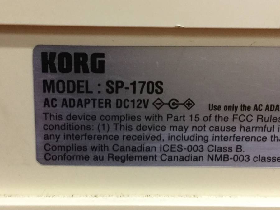 KORG SP-170S 電子ピアノ☆ジャンク品 電子ピアノ SP-170S KORG 直接お渡し