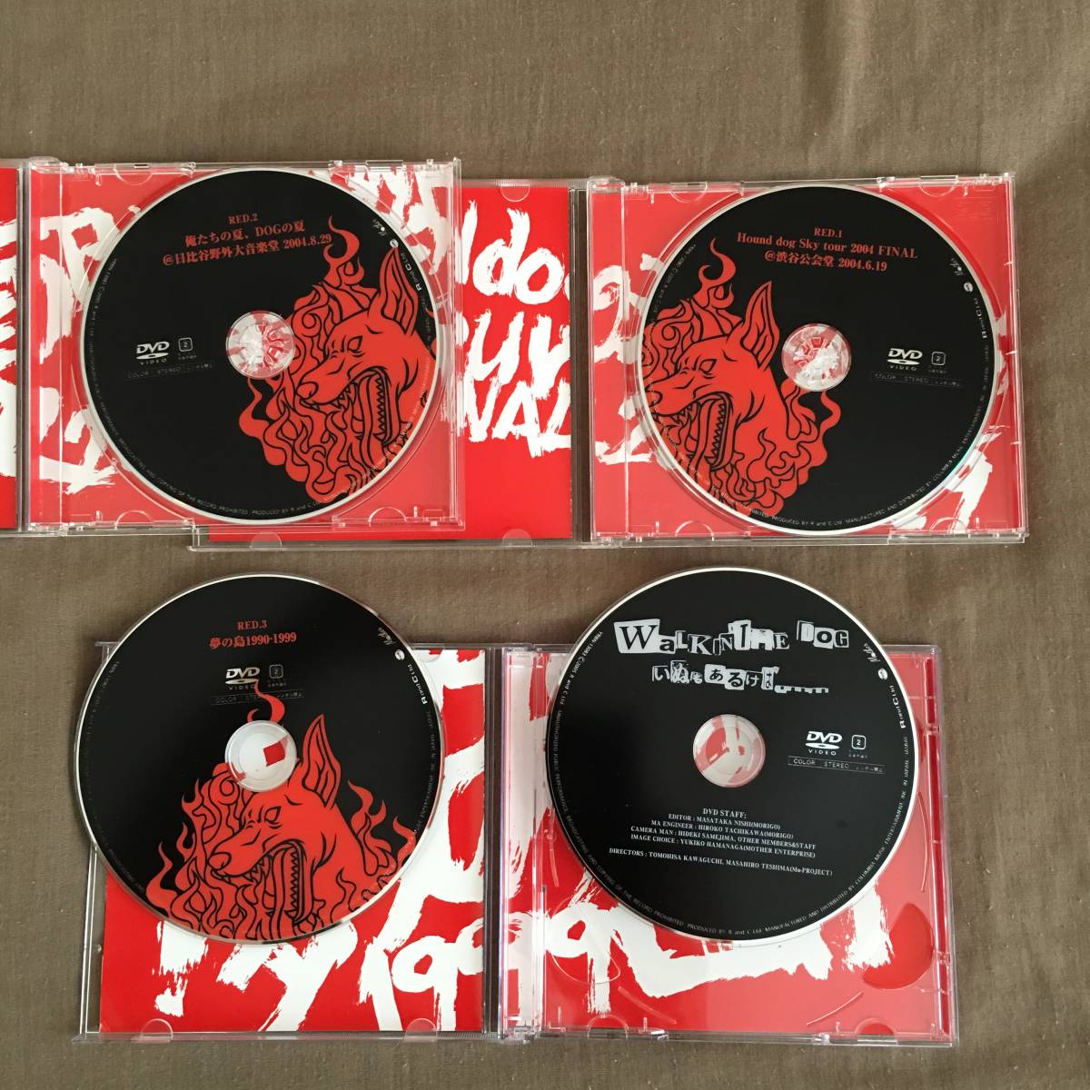 新商品！】 HOUNDDOG ハウンドドッグ/19802005 RED BOX〈完全受注生産