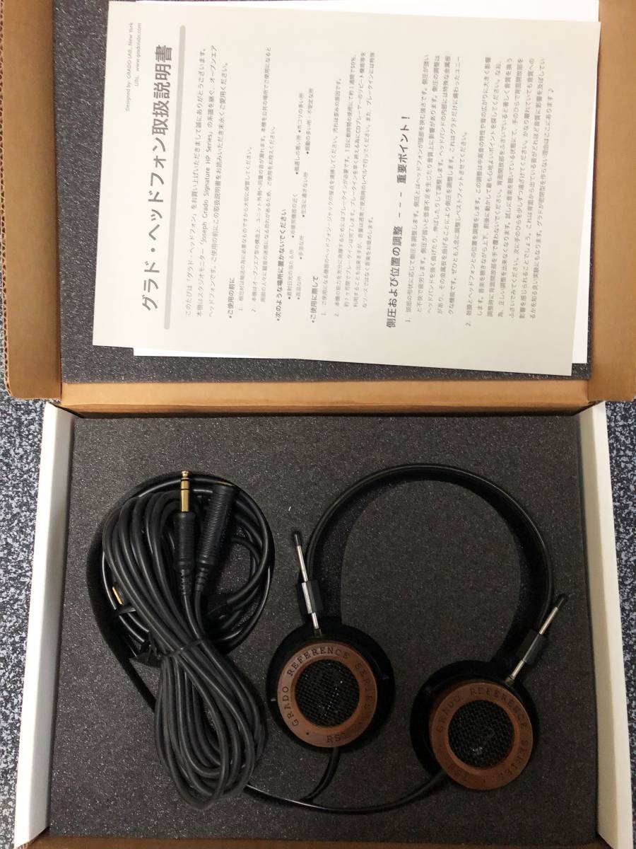 GRADO RS1i ワンオーナー バッド交換済 | GRADO イヤーパッド