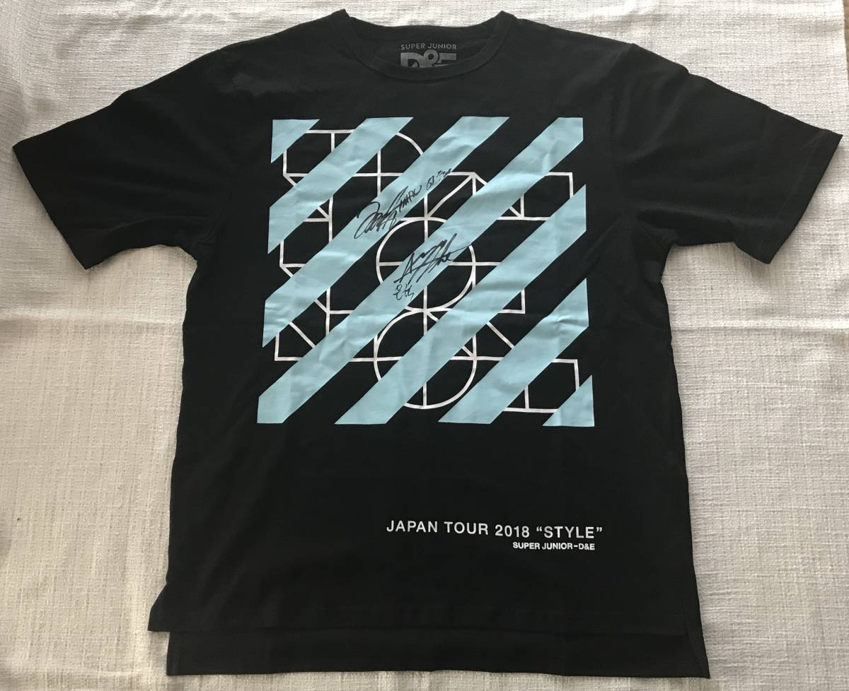 SUPER JUNIOR-D&E＠JAPAN TOUR 2018～STYLE～公式グッズ(Tシャツ 