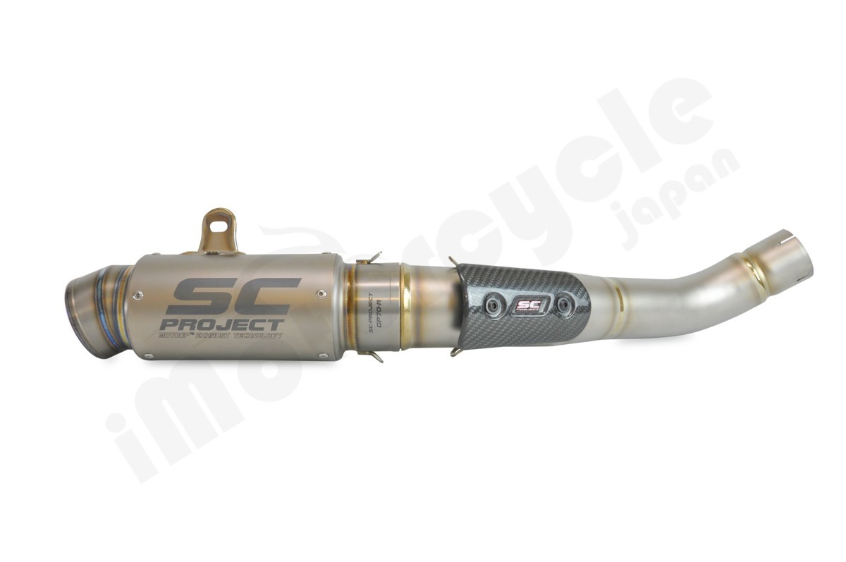 国内在庫】SC-PROJECT SCプロジェクト GP70-Rスリップオンサイレンサー